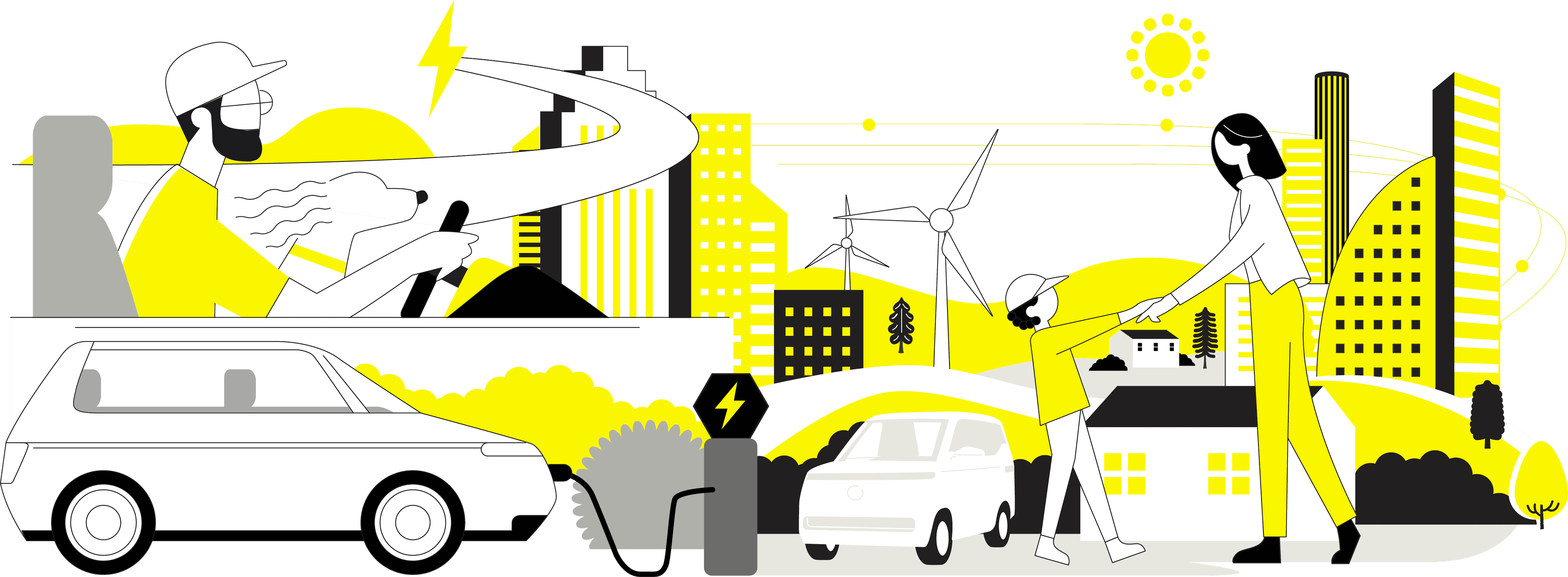 EVeeのビジョンを表現したイメージビジュアル